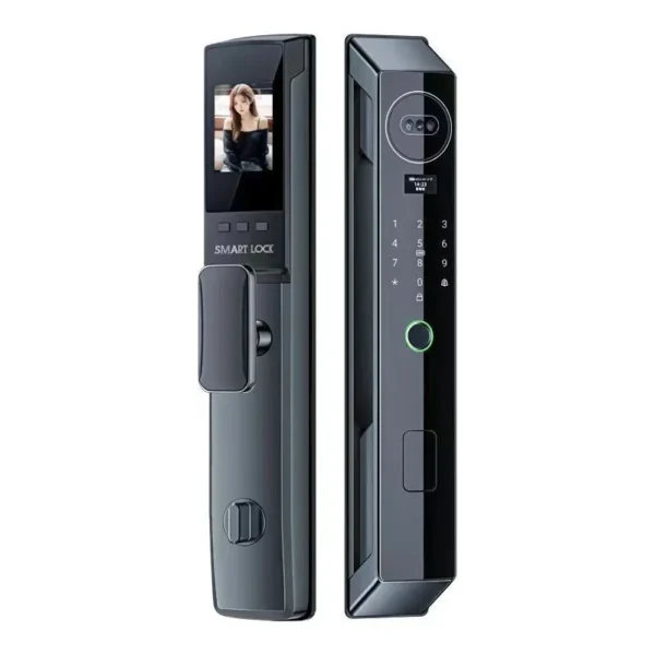 3D Face Recognition Automatic Fingerprint Lock Password Lock Peephole Viewer Smart Lock3D Face Recognition Automatic Fingerprint - Image 4