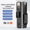 Puxin M-02 3D face recognition automatic fingerprint lock household electronic door lock password smart lock