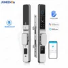 TTLock APP Waterproof Fingerprint Password Smart Lock For Outdoor Pull Push Sliding Aluminum Door 2885/ 3585/ 4585 /6085 Mortise