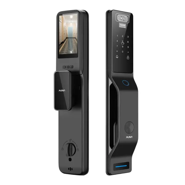 Puxin M-02 3D face recognition automatic fingerprint lock household electronic door lock password smart lock - Image 5